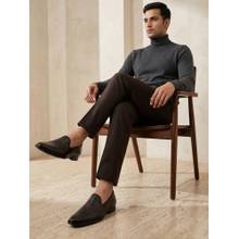 REGAL Men Red Leather Mojaris
