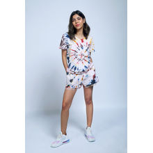 Tuna London Netted shorts + Comfort tee - Multi-Color