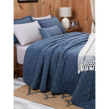Maspar Cotton Embroidery 9 Piece Quilt Bedding Set (Queen)
