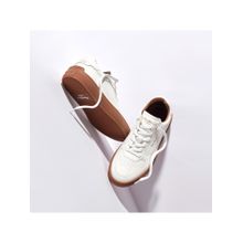 Pepe Jeans Off White Retro Anti-Skid Cupsole Sneakers