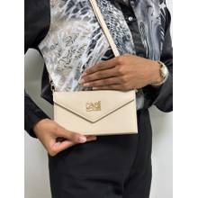 Cavalli Class Beige Women Crossbody Bag