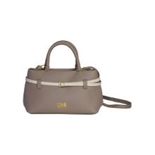 Cavalli Class Tan Women Satchel Bag with Detachable Strap