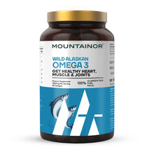 MOUNTAINOR Deep Sea Omega 3 Fish Oil 2500MG of Wild Alaska Max Strength, Purified & Mercury Free