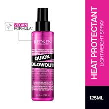 Redken Quick Blowout Lightweight Hair Spray For Fast Blow Dry & Up To 230°C Heat Protection