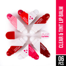 Hilary Rhoda Clear & Tint Lip Balm - Pack Of 6