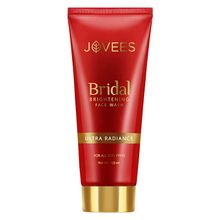 Jovees Herbal Bridal Brightening Face Wash For Ultra Radiance & Brightening Skin For All Skin Types - 120 ml