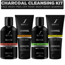 Spruce Shave Club Charcoal Cleansing Kit