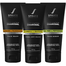 Spruce Shave Club Charcoal Facial Cleansing Kit