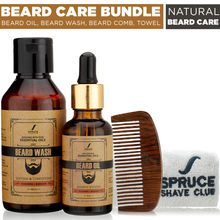 Spruce Shave Club Cedarwood & Mandarin Beard Care Bundle Kit