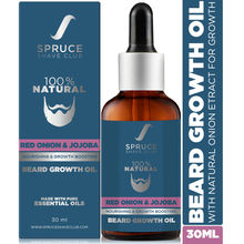Spruce Shave Club Advanced Beard Growth Oil With Red Onion Oil & Jojoba