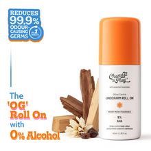 Chemist at Play 5% AHA Underarm Roll On Lactic Acid for Dark Underarm & Odour Control - Woody Musk
