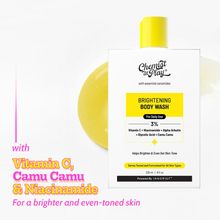 Chemist at Play Brightening Body Wash - 3% Vitamin C + Niacinamide Shower Gel For Women & Men