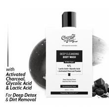 Chemist At Play Deep Cleansing Body Wash, Activated Charcoal for Detox & Pore Cleanse, Oudh Scent
