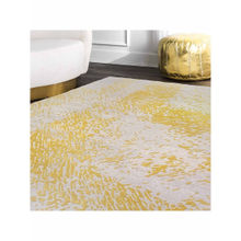 Qaaleen Hand Tufted Abstract 10.6x14 Rug
