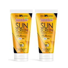 NutriGlow Sunscreen Fairness Lotion SPF 30 PA+++ (Pack Of 2)