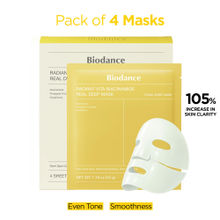 Biodance Radiant Vita Niacinamide Real Deep Mask - Pack of 4
