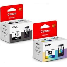 Canon Combo 88 & 98 Ink Cartridges Compatible with Pixma E500|E510|E600|E610 Printers (Set of 2)