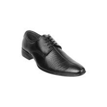 Metro Mens Black Formal Lace-Ups ShoesMetro Black Solid Formal Shoes