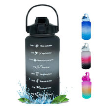 House of Quirk Black Bpa Free Water Bottle, 2L
