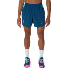 ASICS Men Blue Padel Court 7In Tennis Shorts