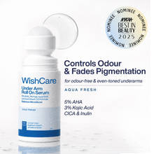 WishCare Aqua Fresh Underarm Roll On Serum-Reduces Pigmentation,Brightens Skin & Prevents Body Odour