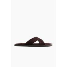 H&M Men Brown Sliders