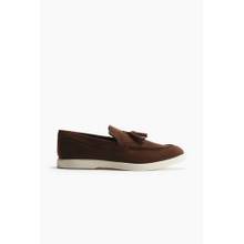 H&M Men Brown Tasseled Loafers