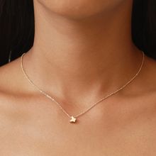 Ayesha Butterfly Mini Pendant Gold-Toned Dainty Necklace