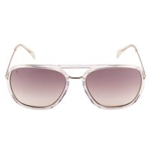 Xpres Brown Color Sunglasses Rectangle Shape Full Rim Crystal Frame