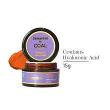 COAL Clean Beauty Vitamin C Face Mask With Hyaluronic Acid Brightens, Adds Glow