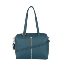 Baggit Lolly Green Medium Duffel Handbag