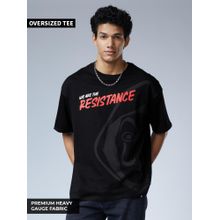 The Souled Store Money Heist: We Are The Resistance Men Oversized T-Shirts