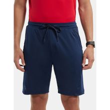 Jockey MV10 Men Microfiber Elastane Solid Active Wear Shorts - Navy