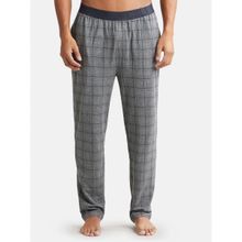 Jockey IM03 Men Tencel Micro Modal Cotton Elastane Regular Fit Pyjama - Mid Grey