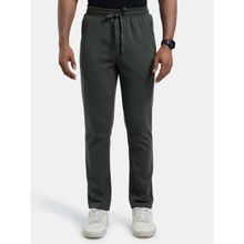 Jockey AM44 Men Super Combed Cotton Rich Pique Slim Fit Trackpant - Deep Olive