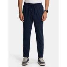 Jockey MV25 Men Recycled Microfiber Elastane Active Wear Trackpants - Navy