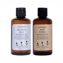AuraVedic Relaxing Body Massage Oil - Pack of 2
