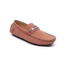 U.S. POLO ASSN. Barnes 2.0 Men Casual Solid Tan Drivers