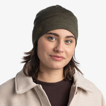 Buff Unisex Brown Wool Merino Lightweight Beanie Solid