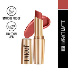 Lakme 9 To 5 Powerplay Priming Matte Lipstick, Lasts hrs