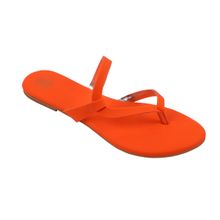 PREET KAUR Neon Orange Super Comfy Flats