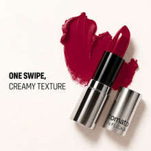 Flicka Tomato Bullet Lipstick Long Lasting Lightweight Intense Pigment Rich Matte Finish - Shade 10