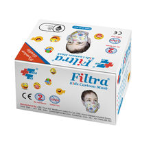 Filtra Kids 3-Ply Ear Loop Surgical Cartoon Face Mask BFE 99% (Pack of 50)