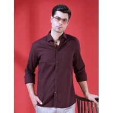 CRIMSOUNE CLUB Men Wine Shirt