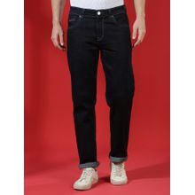 CRIMSOUNE CLUB Men Black Straight Jeans