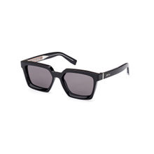 Ermenegildo Zegna Grey Plastic Sunglass EZ0214 54 01A