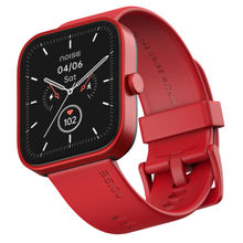 Noise ColorFit Caliber Smartwatch - Classic Red
