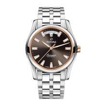 Titoni Airmaster Day-Date Analog Dial Color Brown Men Watch - 93808 Srg-618 (M)