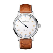 Meistersinger N 01 Analog Dial Color White Men Watch - Am3301G (M)