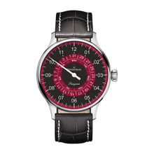 Meistersinger Classic Plus Day-Date Analog Dial Color Red Men Watch - Pdd902R (M)